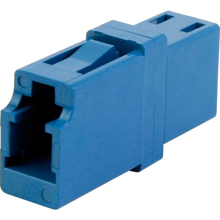 Quest Technology International Lc/Lc Fiber Optic Adapter - (Simplex) Single-Mode, Plastic NFO-3078